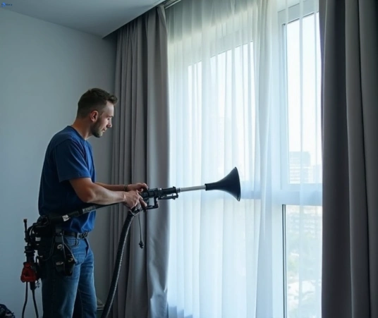 Professional drapes cleaning process tools Matty Curtain Cleaning wooloowin