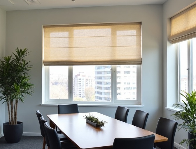 Wooloowin Roman Blinds Cleaning